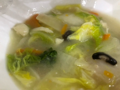 とても簡単で美味しかったです！
野菜が高いけど八宝菜は良いですね！