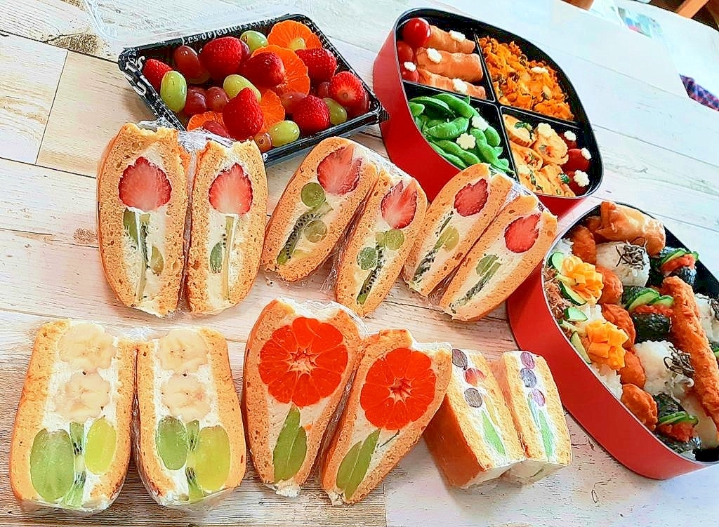 萌え断 フルーツサンド ピクニックお弁当 レシピ 作り方 By ひろ4074 楽天レシピ 萌え断 フルーツサンド ピクニックお弁当 レシピ 作り方 By ひろ4074 楽天レシピ