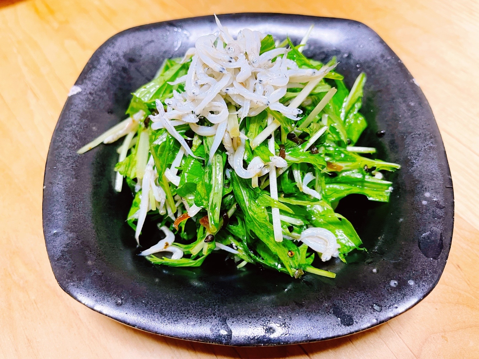 水菜としらすの塩昆布サラダ 無限水菜 レシピ 作り方 By りん 楽天レシピ 水菜としらすの塩昆布サラダ 無限水菜 レシピ 作り方 By りん 楽天レシピ