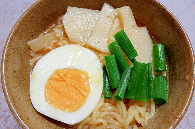 筍入りラーメン