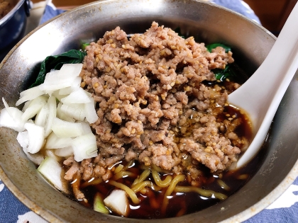 簡単においしくおうちラーメン☆ラ王担々麺