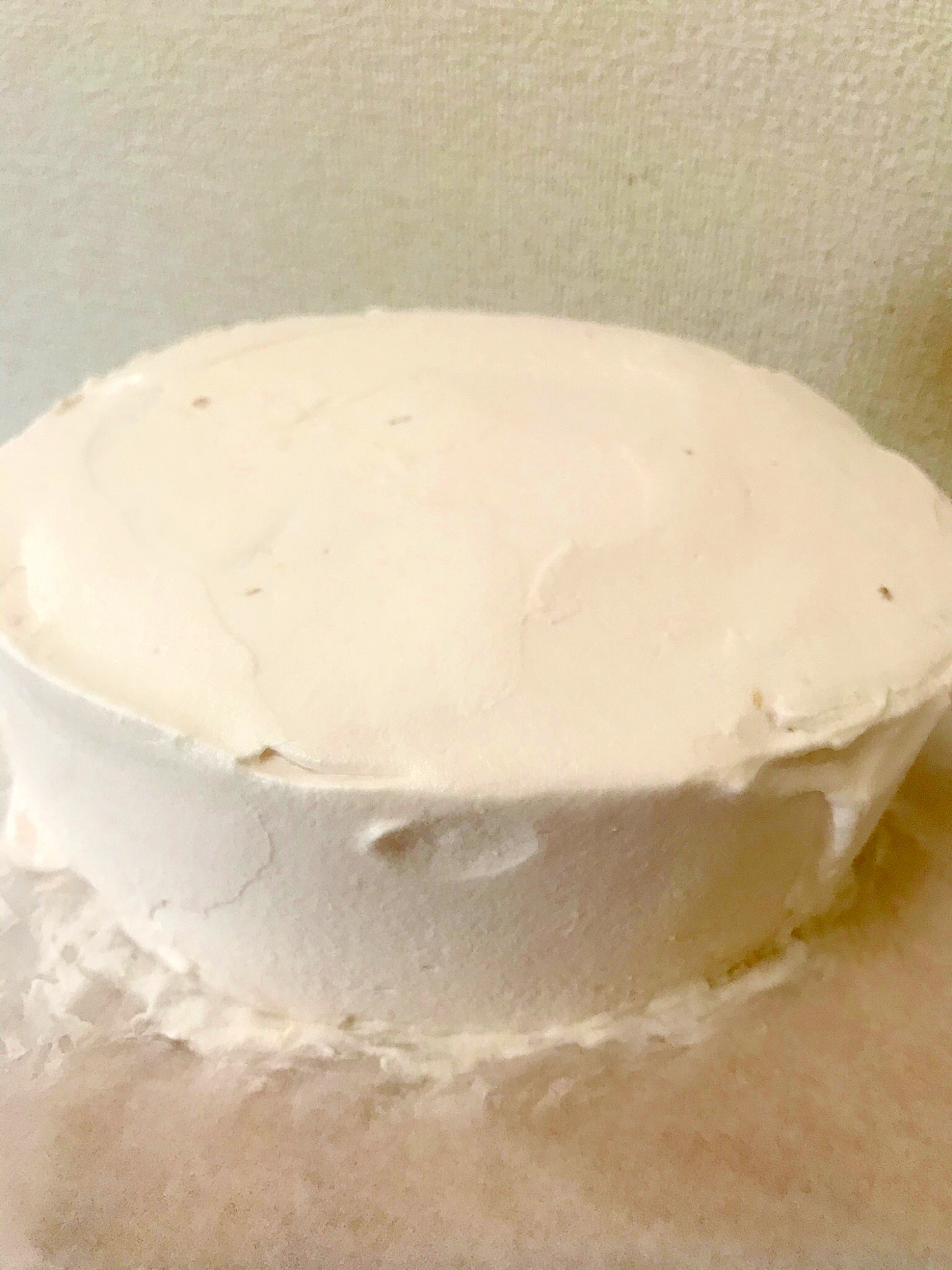 不揃いカステラで作れるホールケーキの台