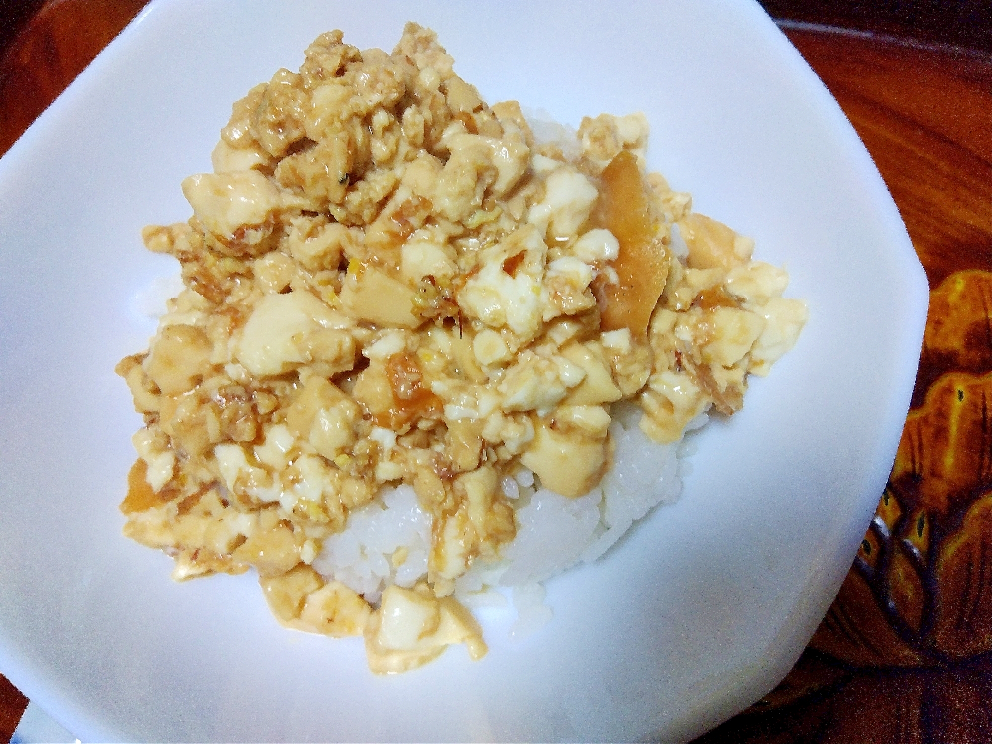 ♡おかか生姜の炒り豆腐♡栄養たっぷりヘルシー丼