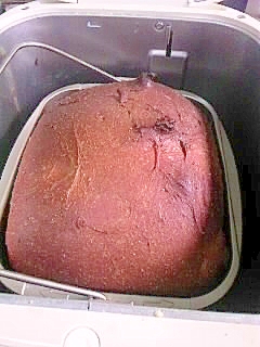 HBで気軽に大豆粉のパン