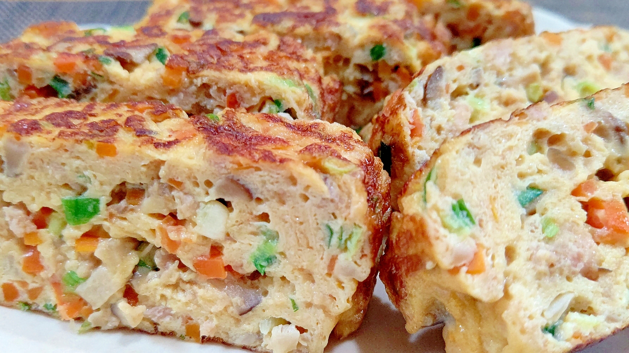 具たっぷり♥️卵焼き!千草焼き!