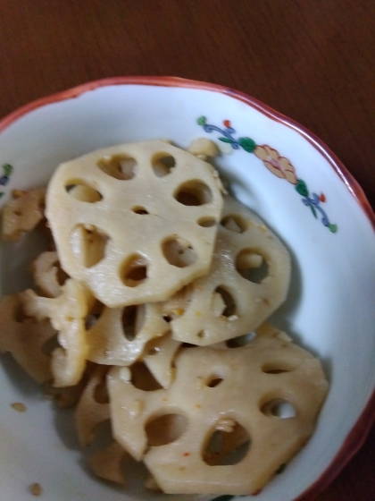 お弁当に！蓮根のきんぴら