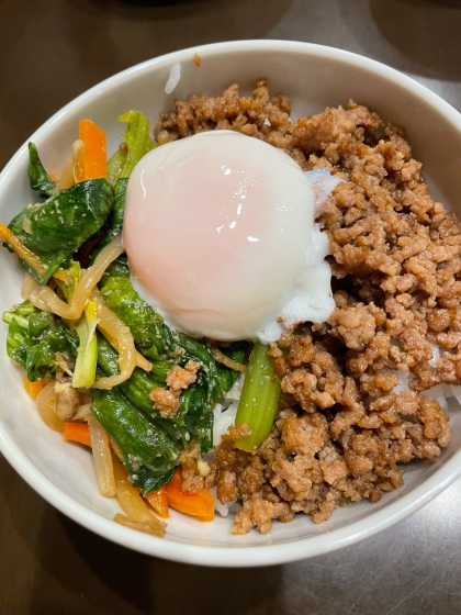 ひき肉で簡単 お子様も食べられる甘辛ビビンバ レシピ 作り方 By あいあい 楽天レシピ