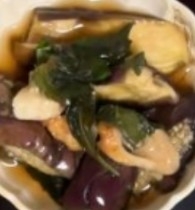 茄子と鶏肉のさっぱり漬け
