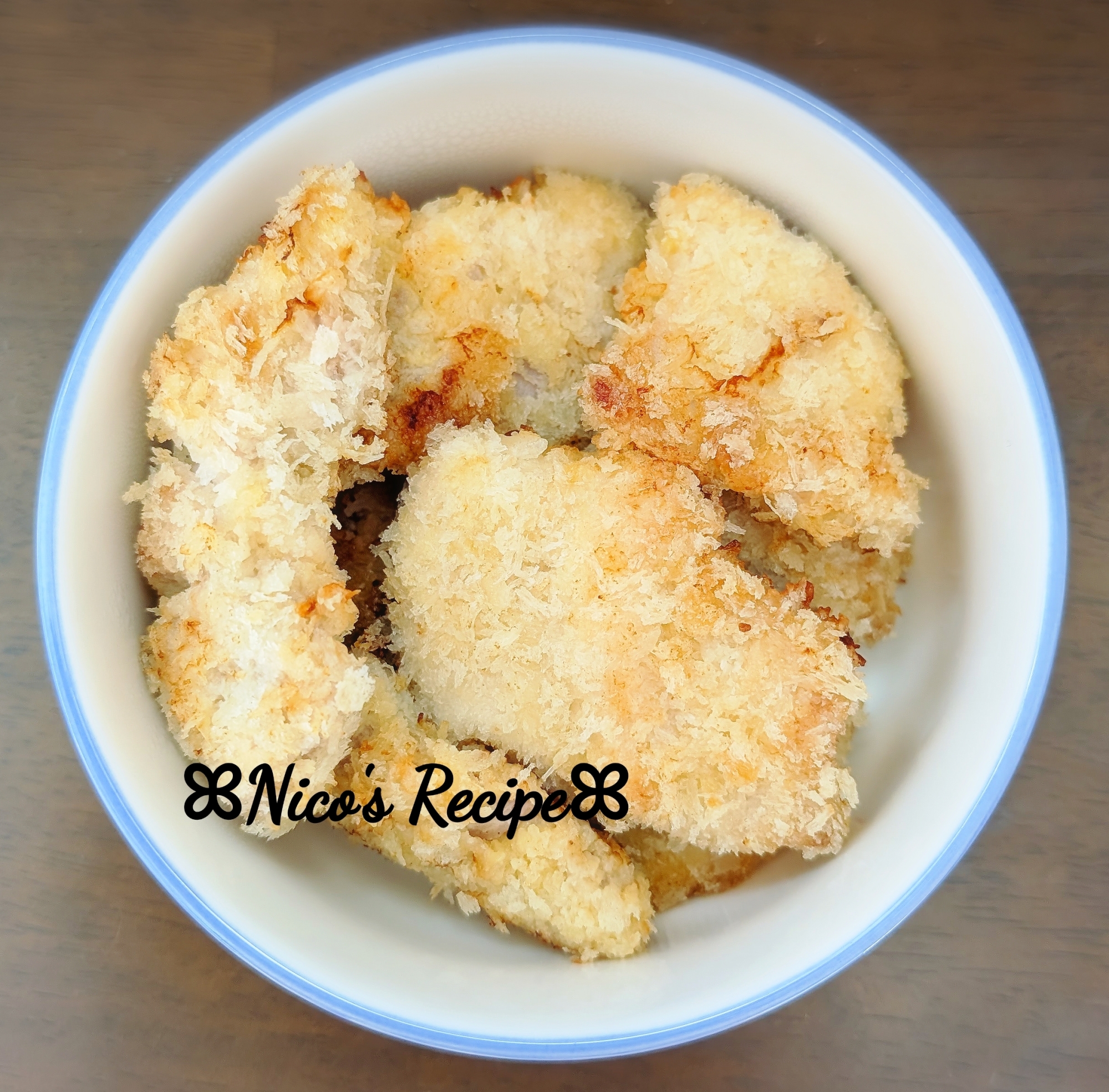 白ごまと国産チーズのチキンカツ