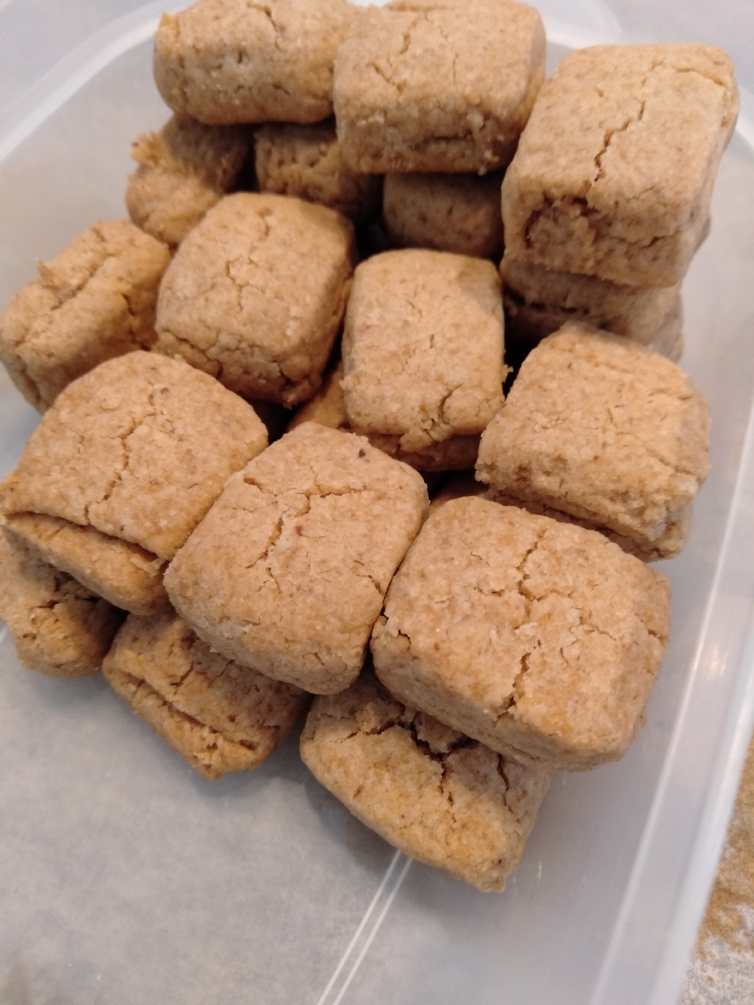 雪塩ちんすこう風 オートミールクッキー レシピ 作り方 By 小さな事からこつこつと 楽天レシピ