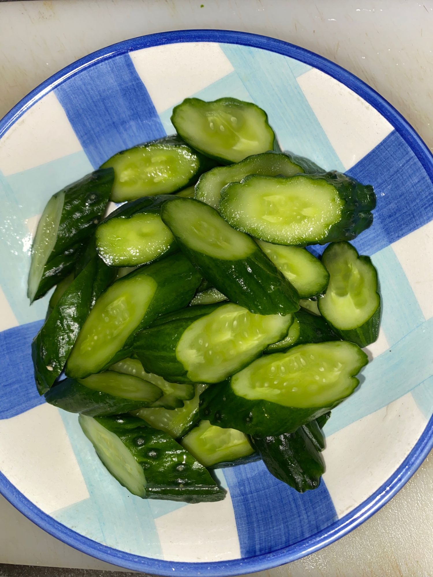 糠床を使わない 糠漬け風きゅうり