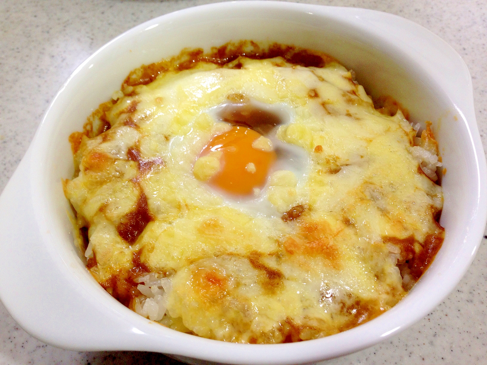 残ったカレーで とろとろ卵とチーズの焼きカレー レシピ 作り方 By うーころちゃん 楽天レシピ