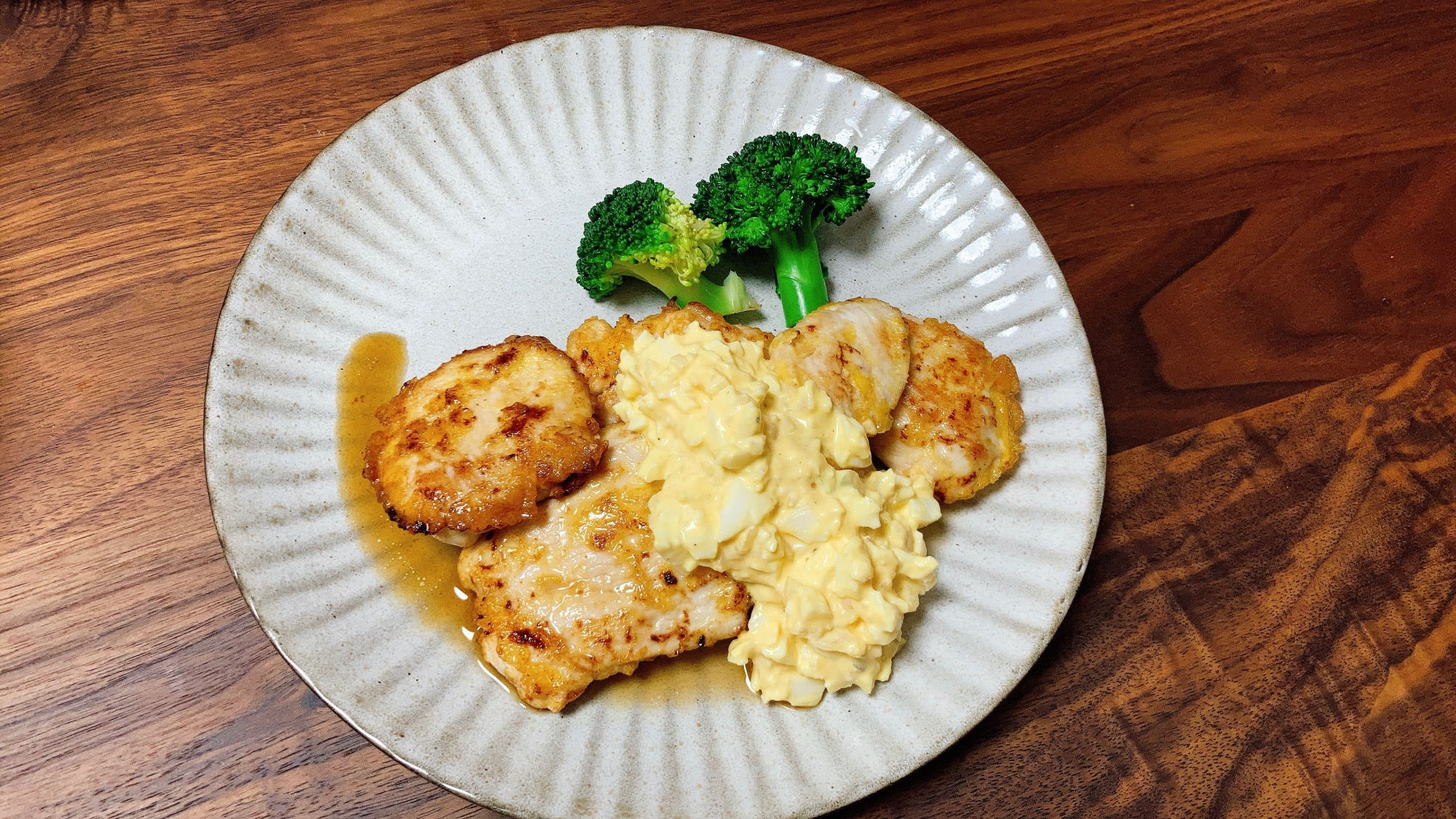 ヘルシーな鶏むね肉のチキン南蛮風☆