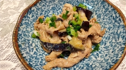 豚肉となすのにんにく味噌炒め