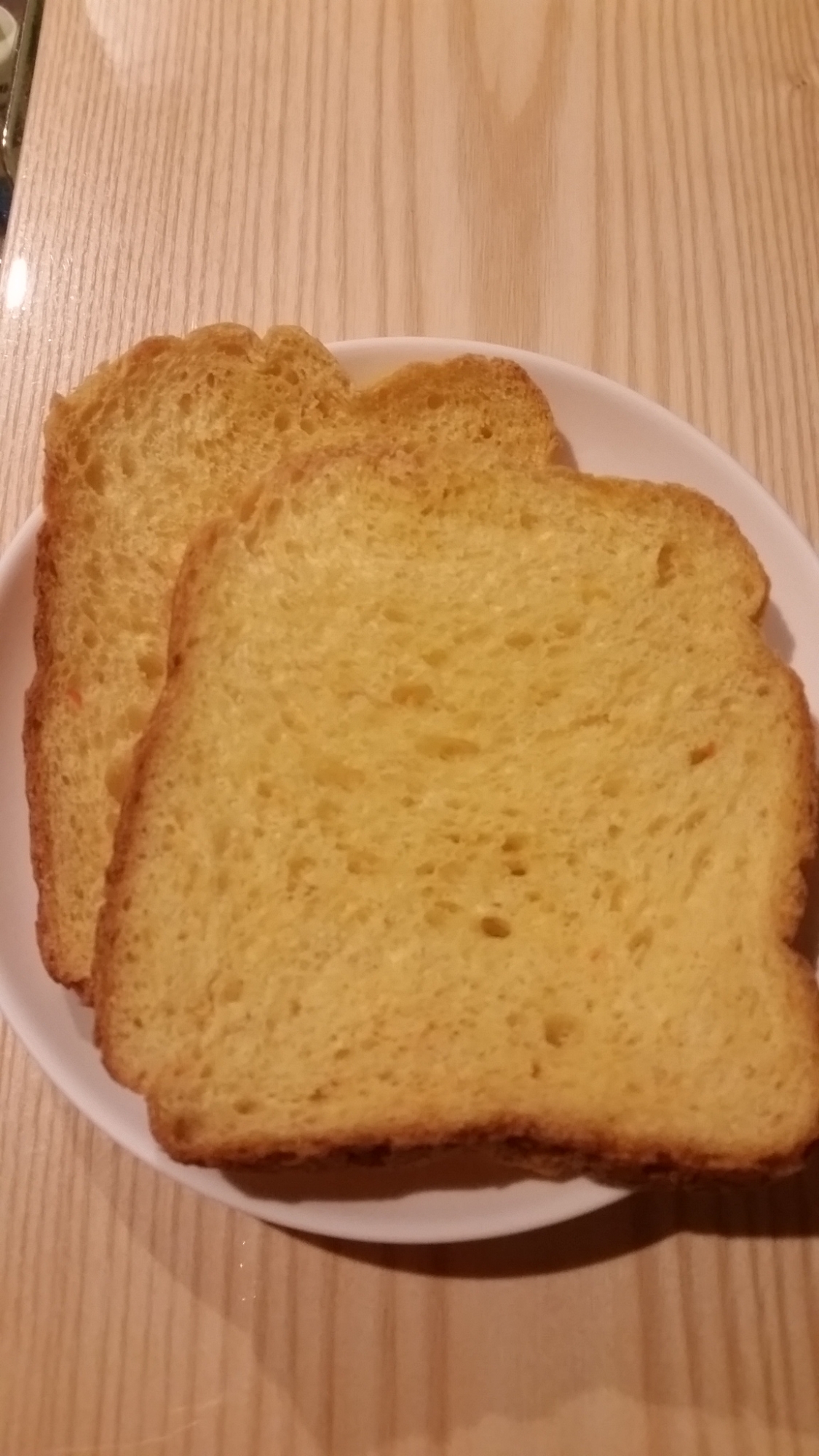 にんじん入りの食パン