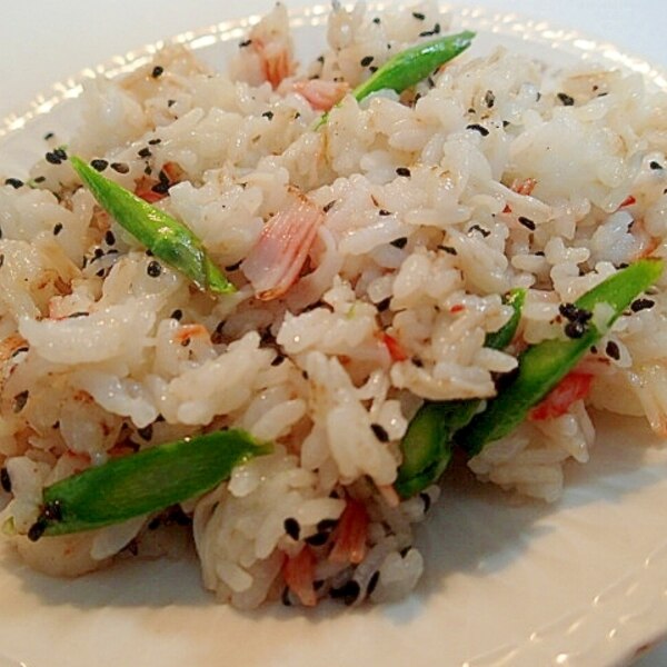 鶏がらスープの素 アスパラとシーサラダのチャーハン レシピ 作り方 By ぷ みぃまま 楽天レシピ 鶏がらスープの素 アスパラとシーサラダのチャーハン レシピ 作り方 By ぷ みぃまま 楽天レシピ