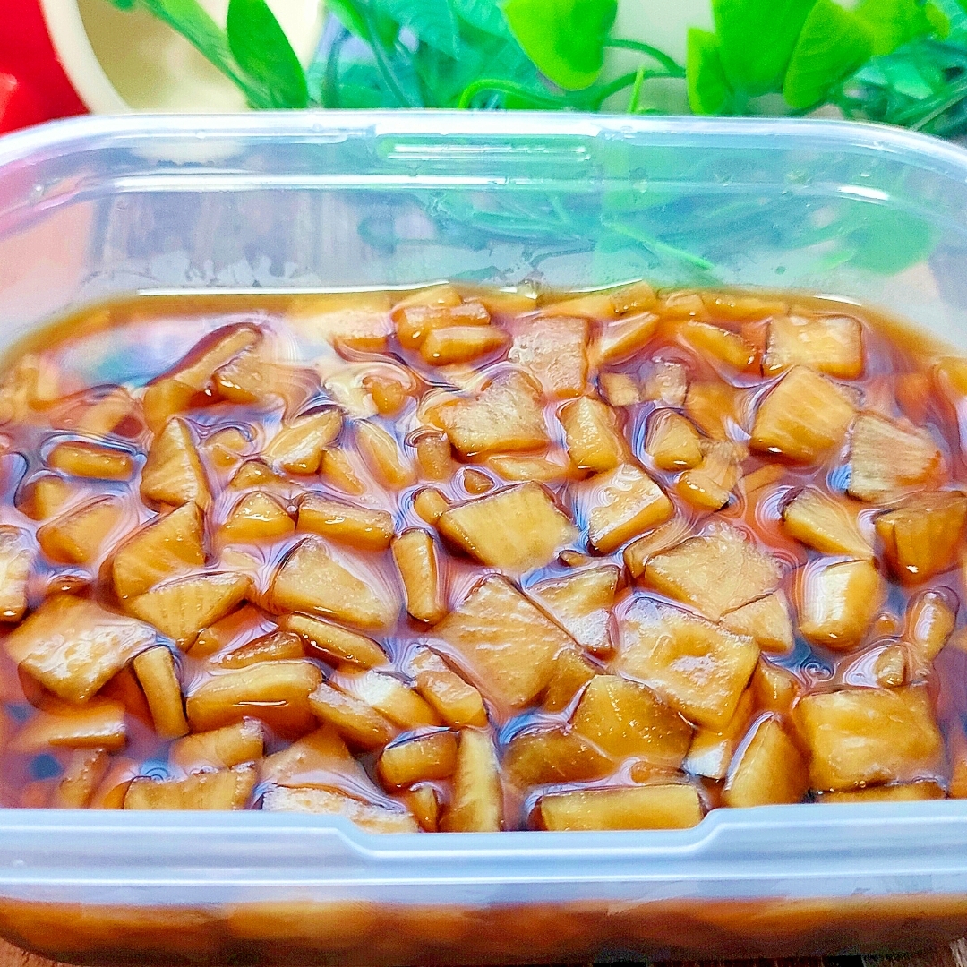 福神漬け【自家製】買わないで！大根だけの時短レシピ