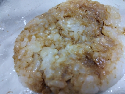素朴♪大きな焼きおにぎり