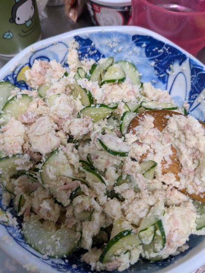 ポテサラより美味しい♪　おからサラダ