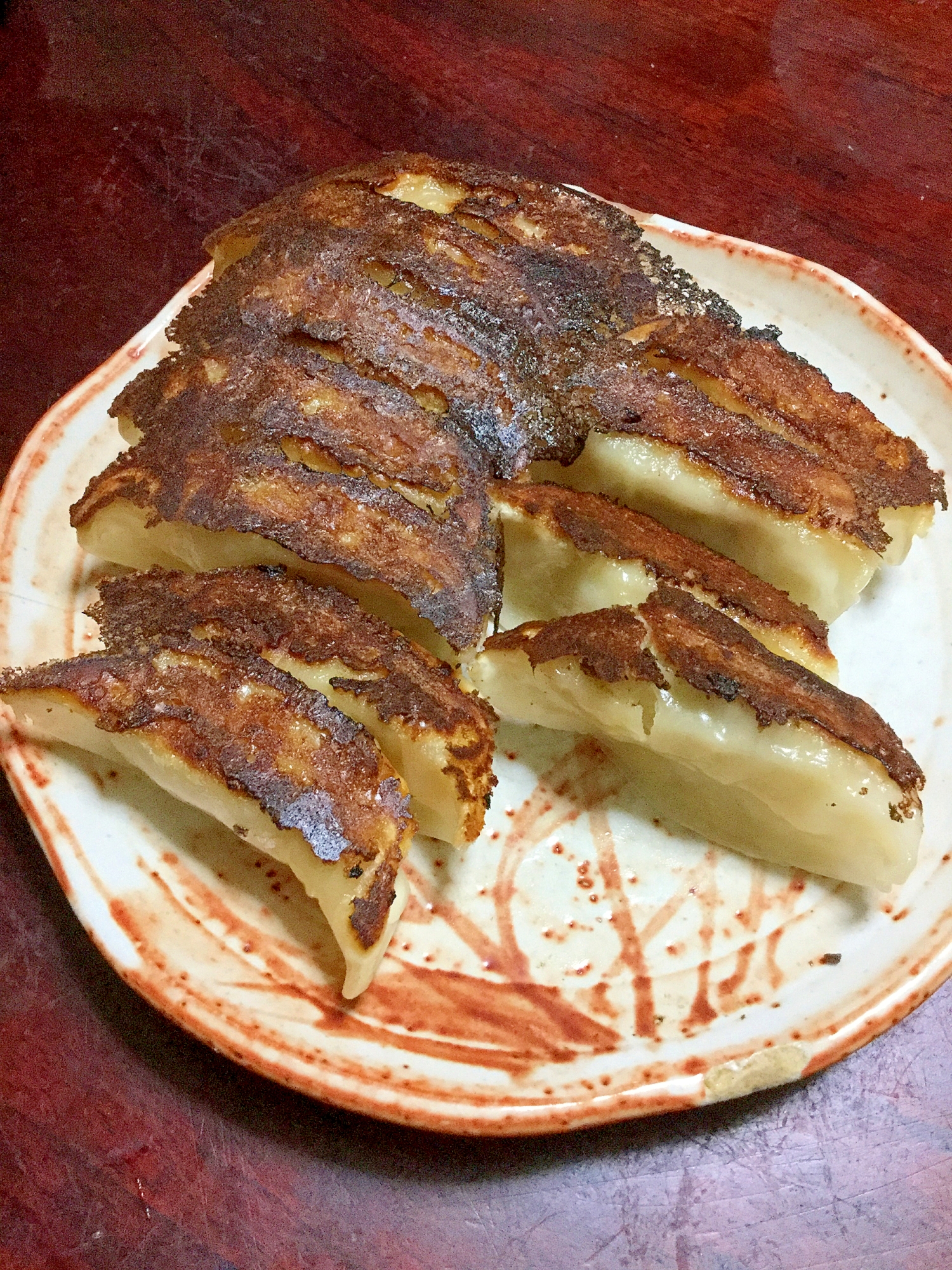 三つ葉入り☆焼き餃子！