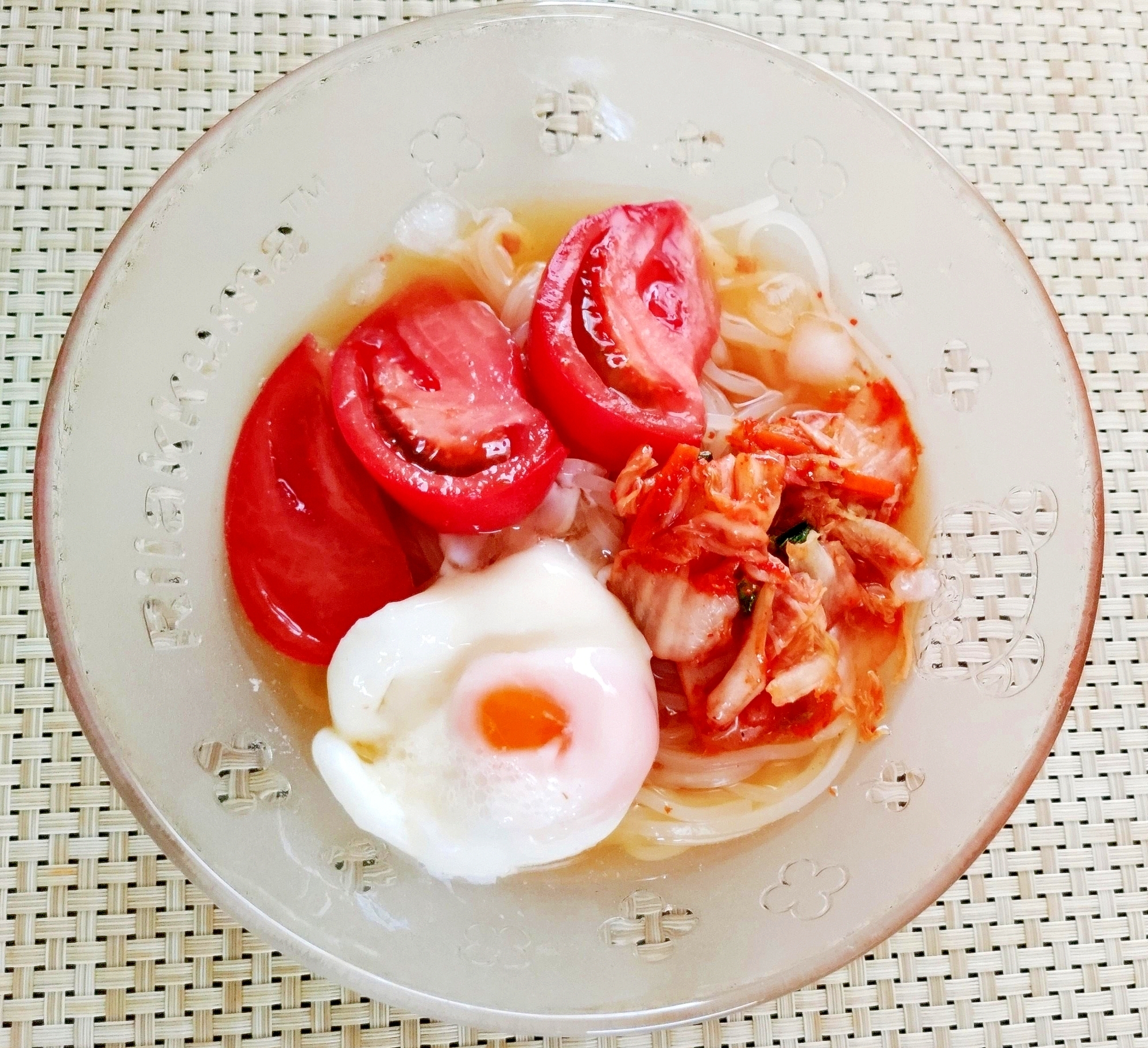 韓国冷麺のスープ（レンチンで作る煮切りみりん使用）