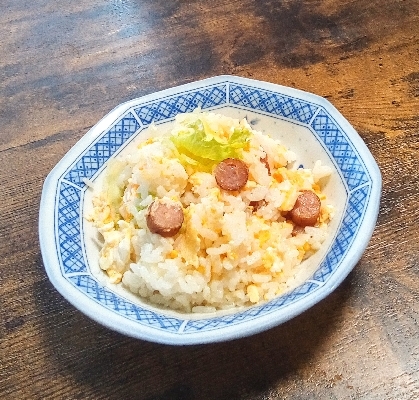 シャキシャキレタス炒飯