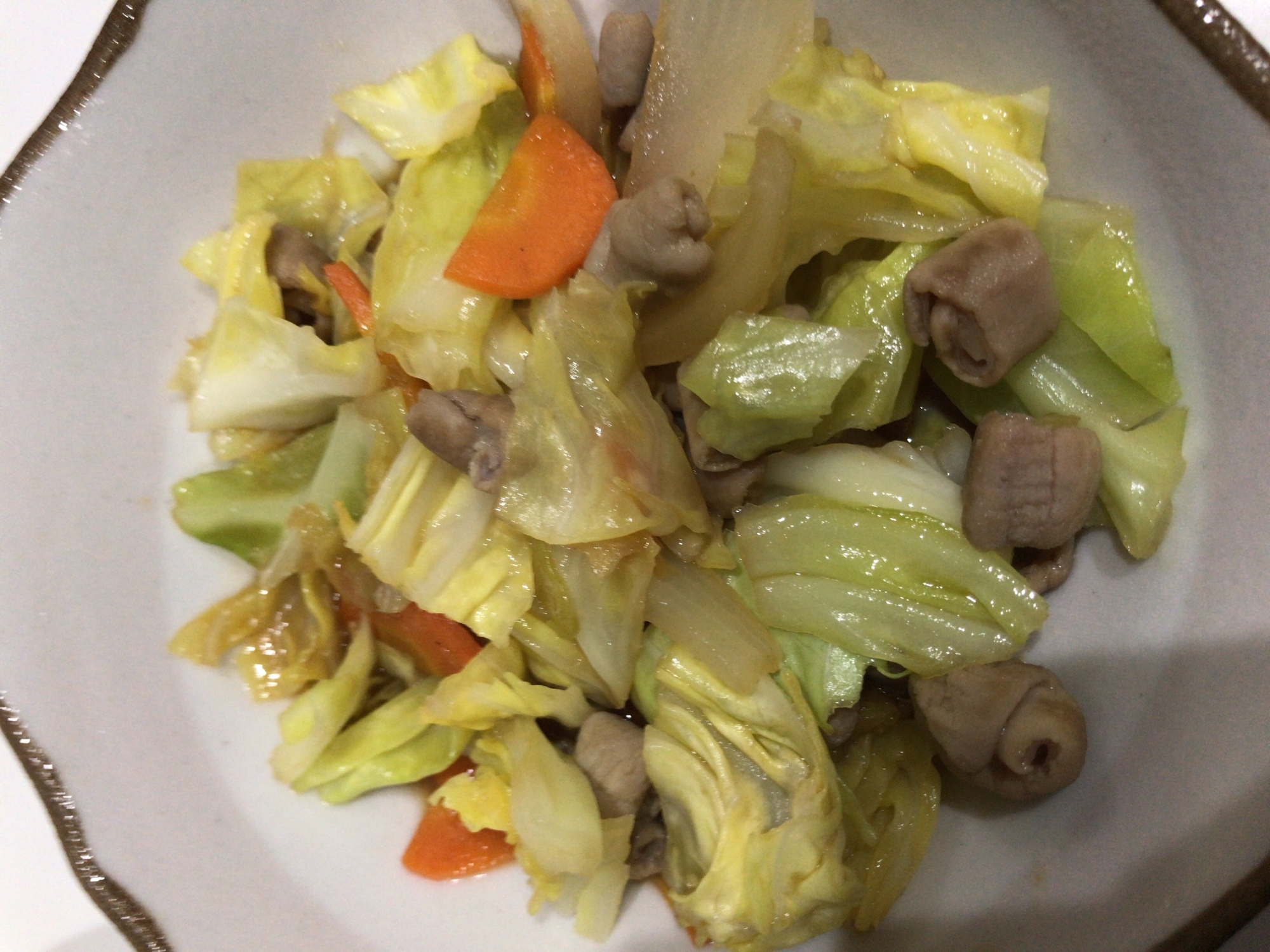 お弁当のおかずにもつ野菜炒め レシピ 作り方 By ヤンクル 楽天レシピ