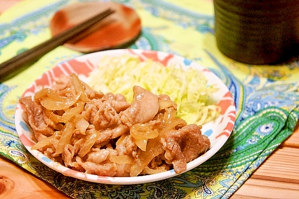 お弁当のおかず★揉みこんでやわらかな豚肉の生姜焼き