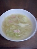 ベーコン・キャベツスープ