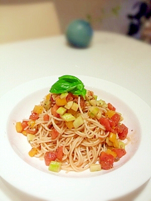夏はやっぱり冷製パスタ☆