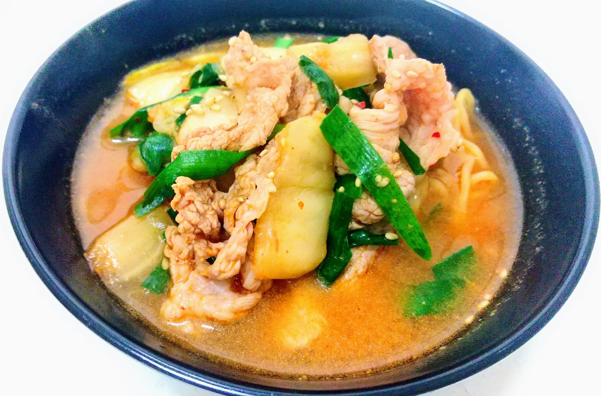 豚ニラキムチラーメン