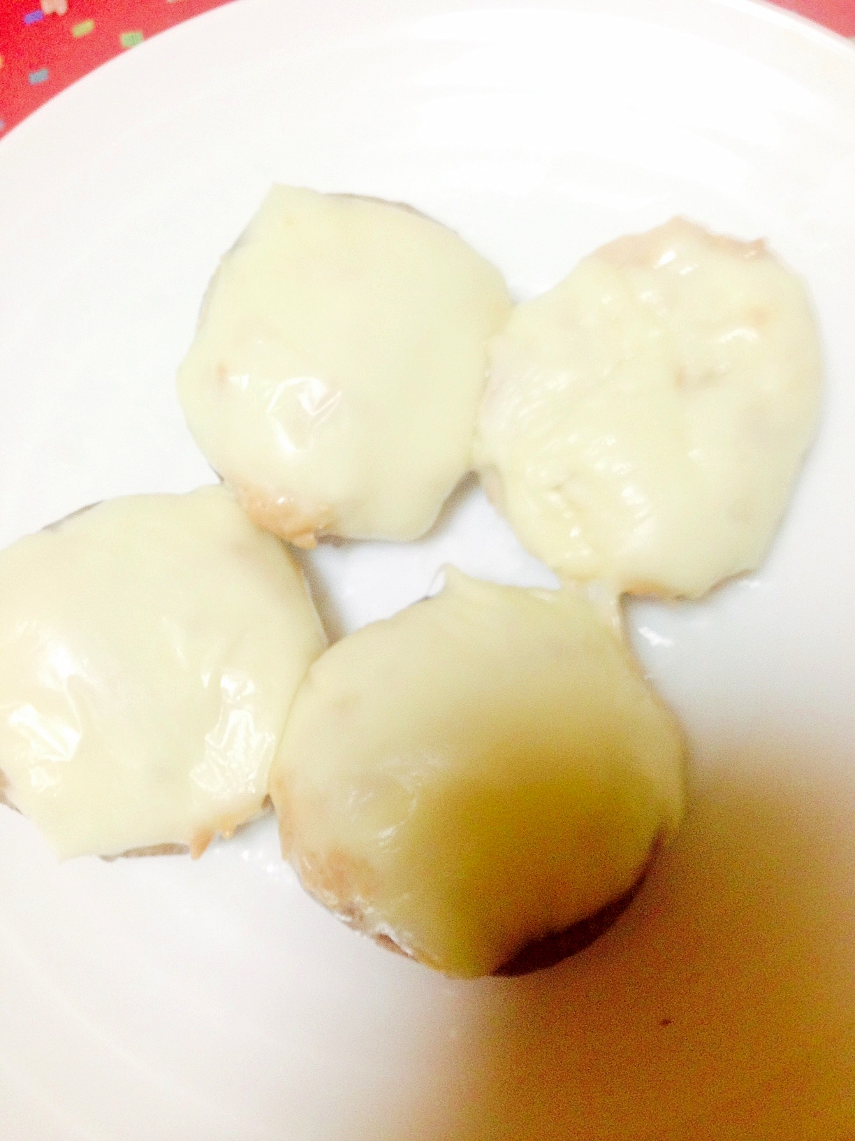 簡単　椎茸のツナマヨチーズ焼き