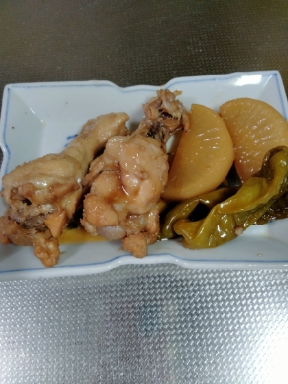 ♦手羽元と大根の煮物♦
