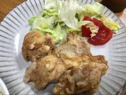 お弁当に…鶏胸肉の簡単唐揚げ