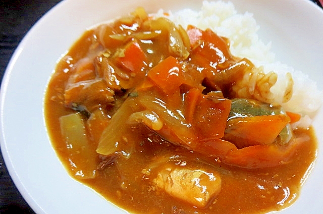 サバ缶で簡単カレー