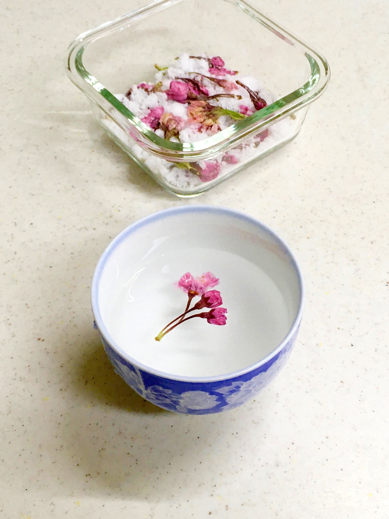 桜の花の塩漬け 少量 レシピ 作り方 By ケイヤ5621キエ 楽天レシピ