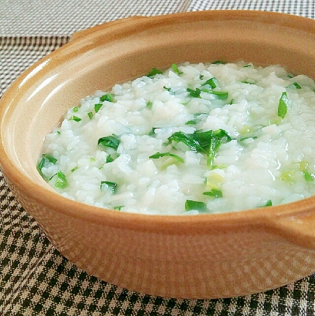 お餅入り☆母の七草粥