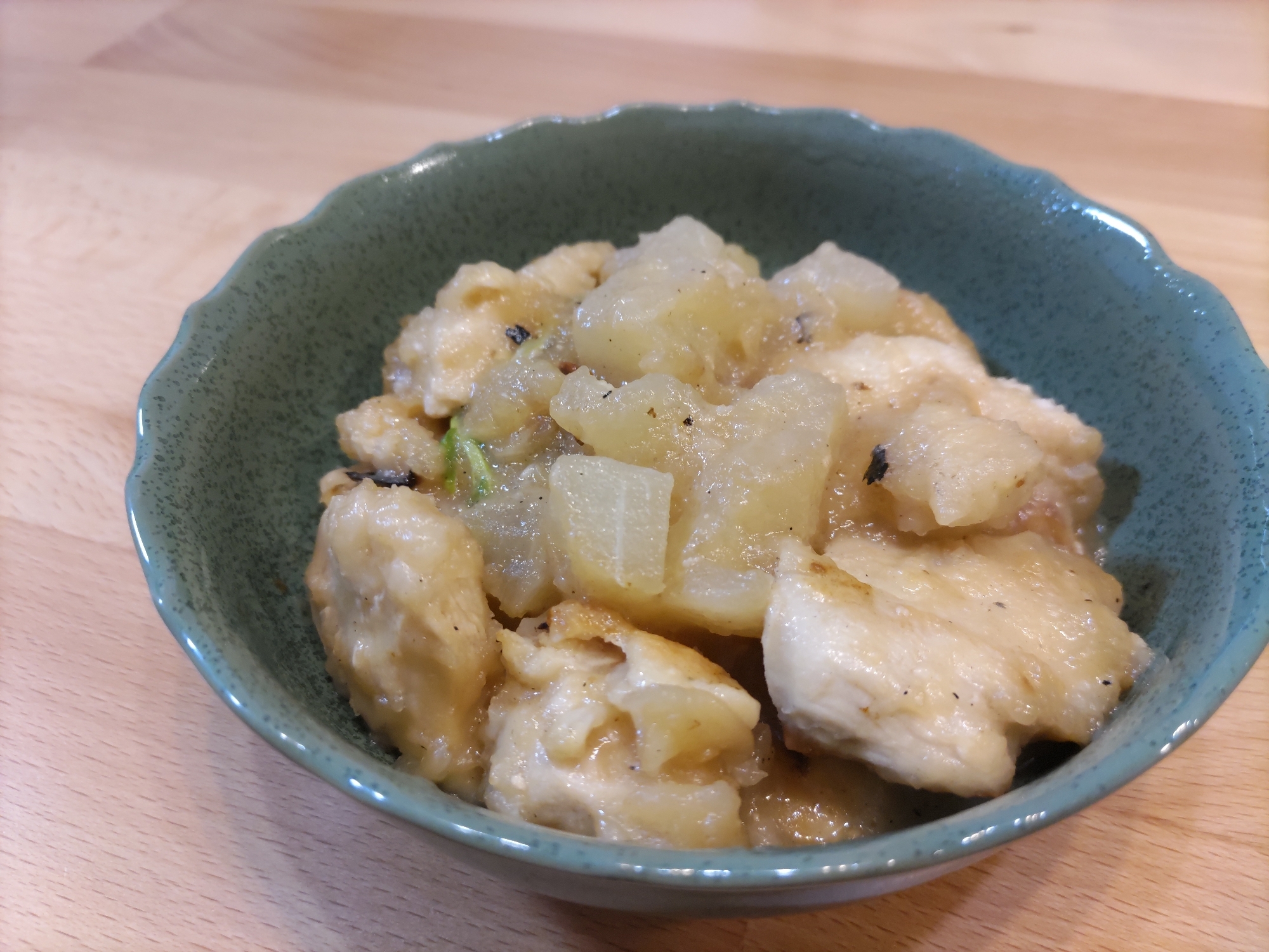 鶏むね肉の大根おろし煮