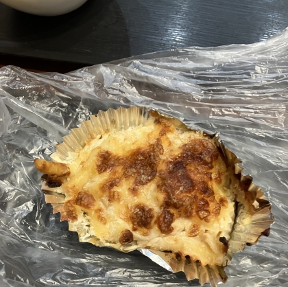 オートミールのひじきニラたまごグラタン