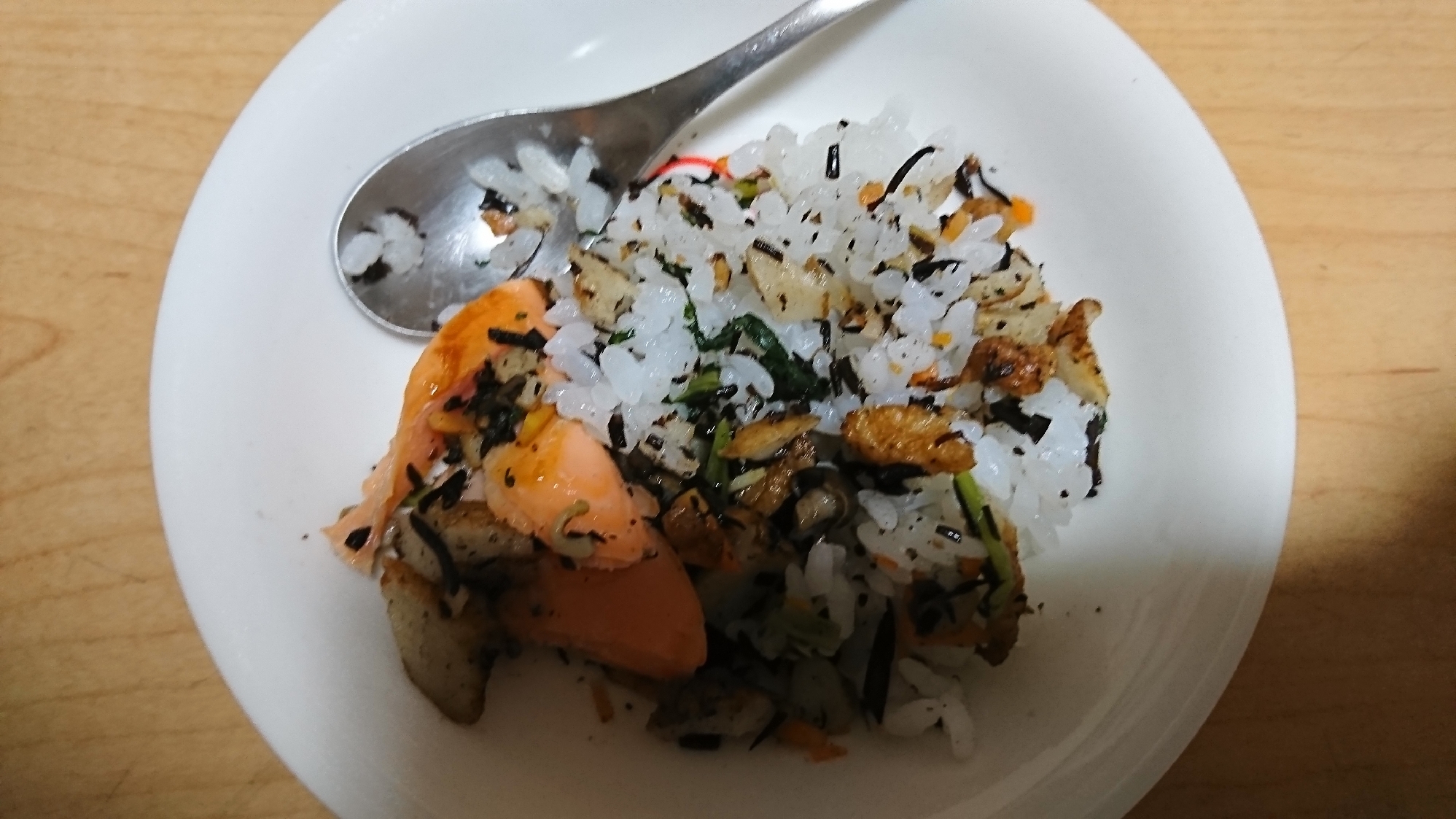 離乳食 ～完了期～ ひじきと小松菜の混ぜご飯
