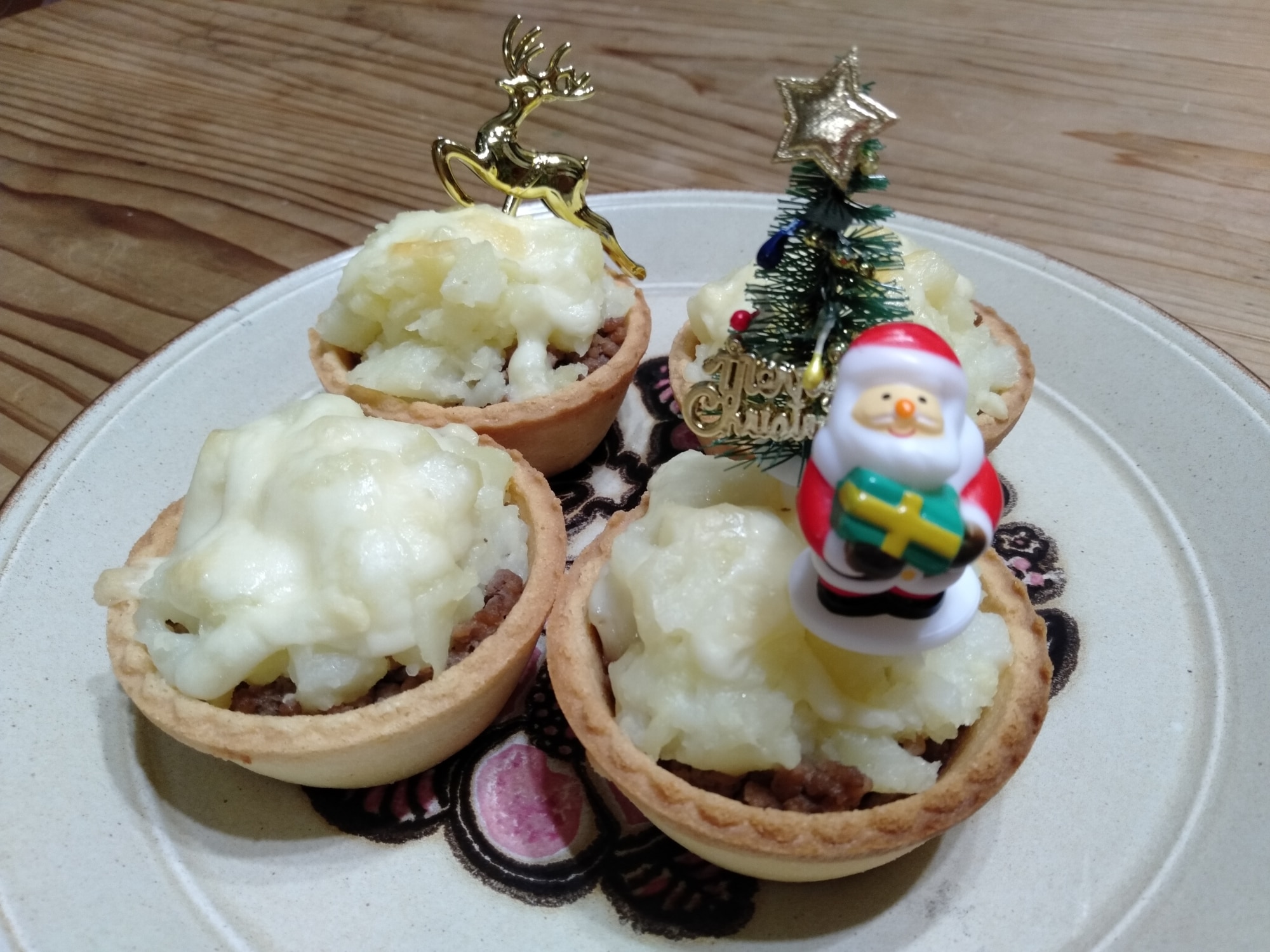 クリスマスに✨甘塩っぱいが美味しいおかずタルト♪ レシピ・作り方 by
