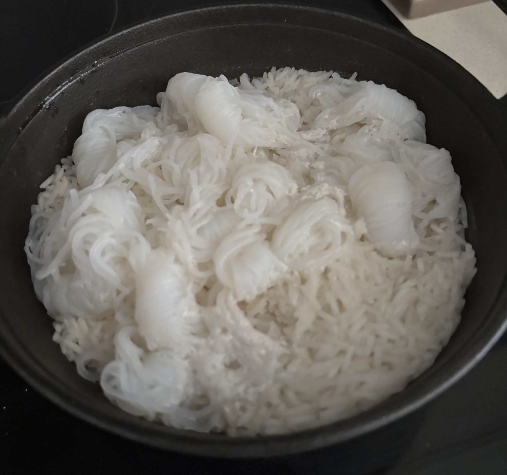 鉄鍋で簡単ココナッツご飯