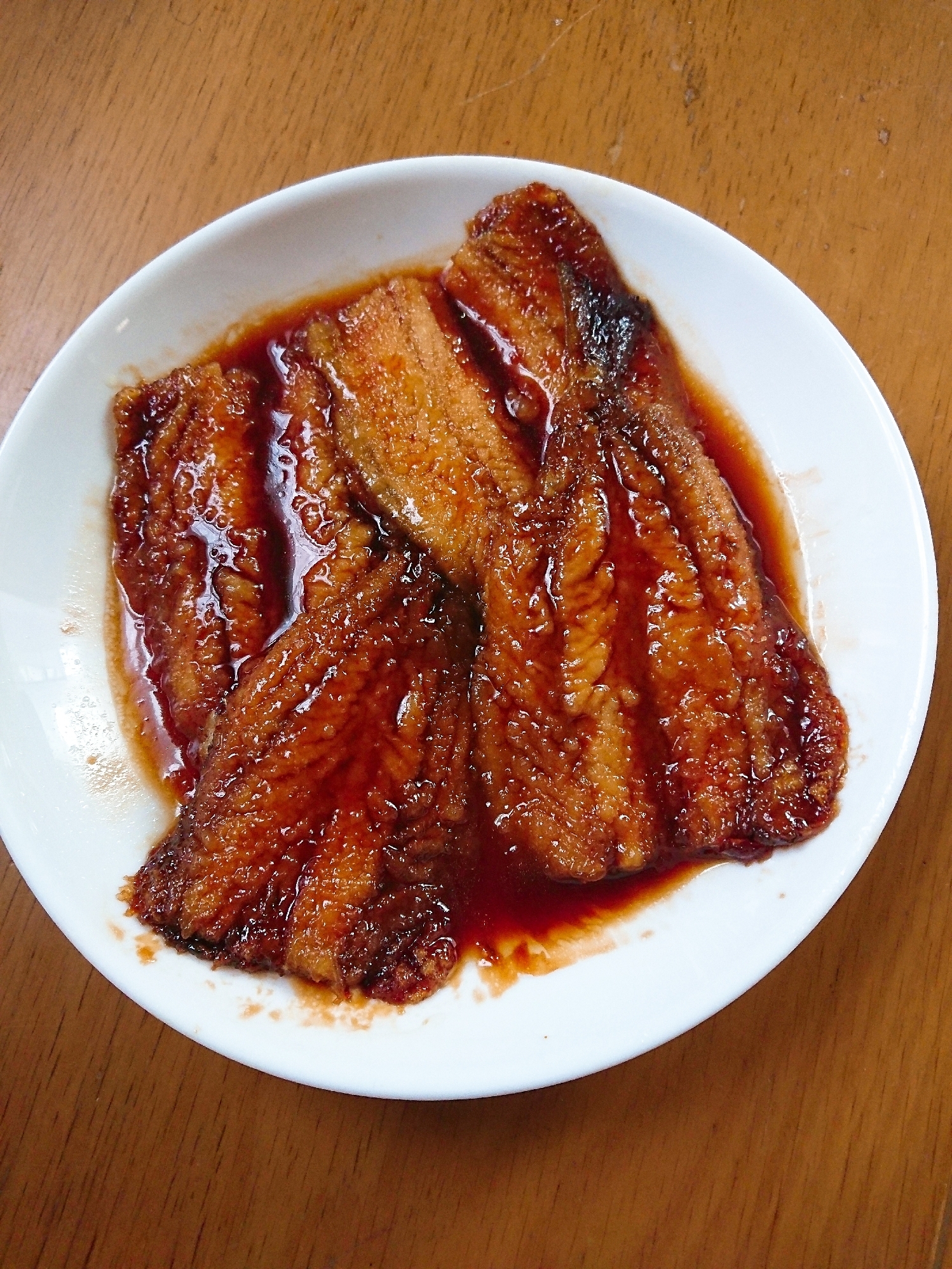 鰻じゃないよ!いわしの蒲焼き
