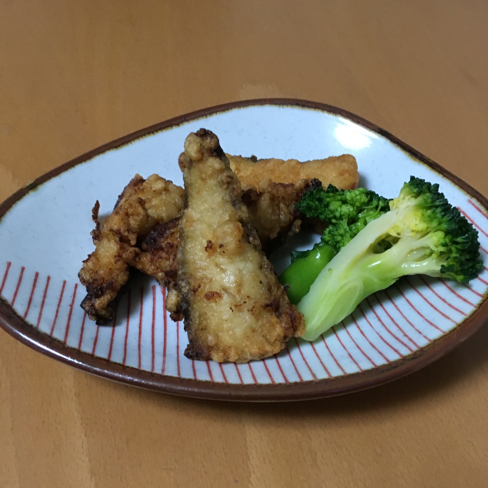 しまあじの塩麹から揚げ レシピ 作り方 By ちーたまちー 楽天レシピ