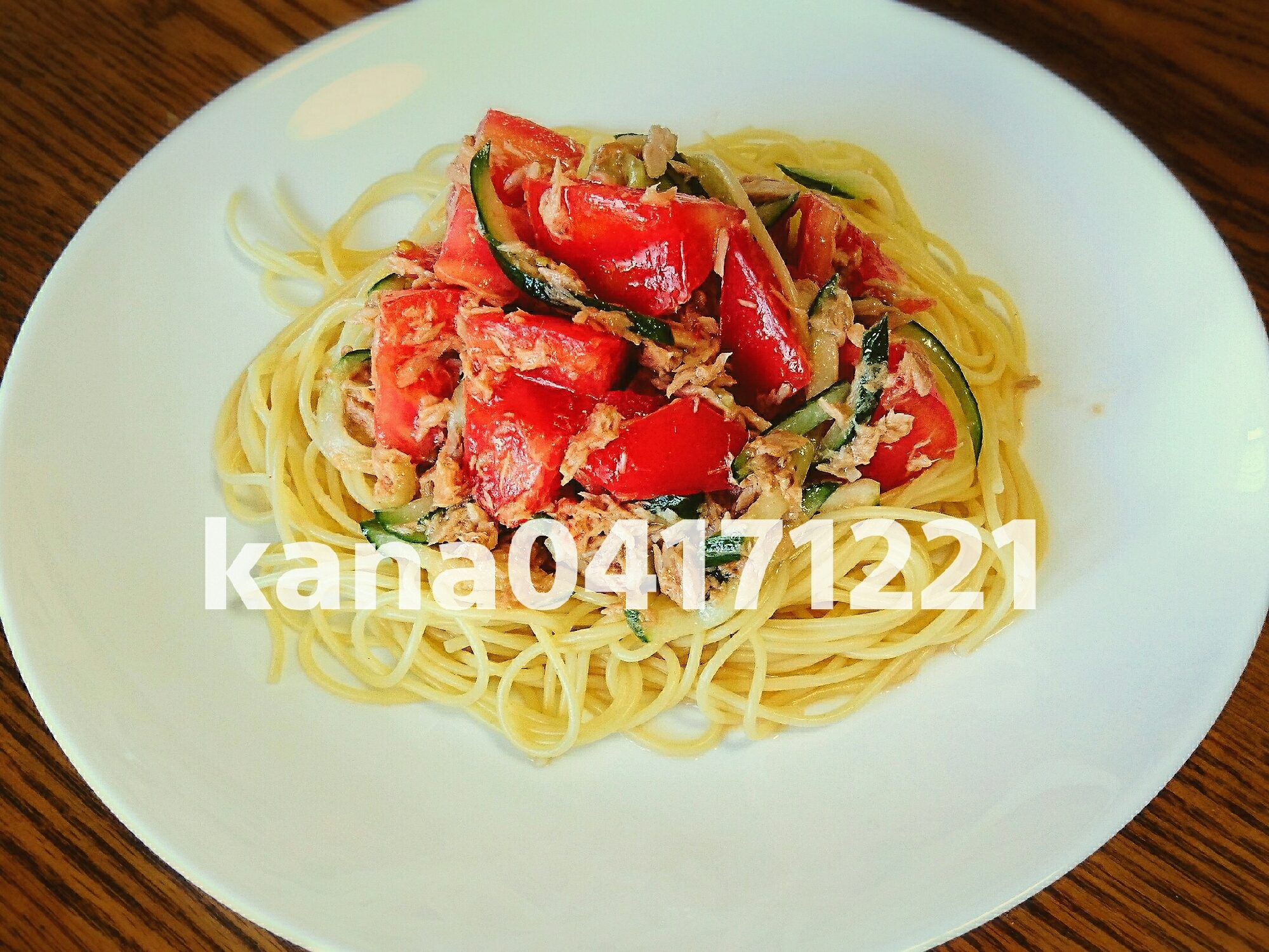 夏野菜の冷製パスタ レシピ 作り方 By Kana 楽天レシピ