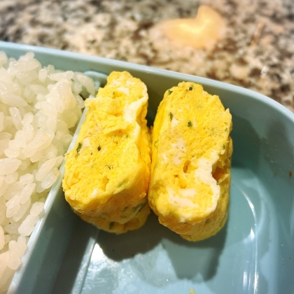 お弁当おかず☆青のり卵焼き