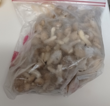しめじの冷凍保存