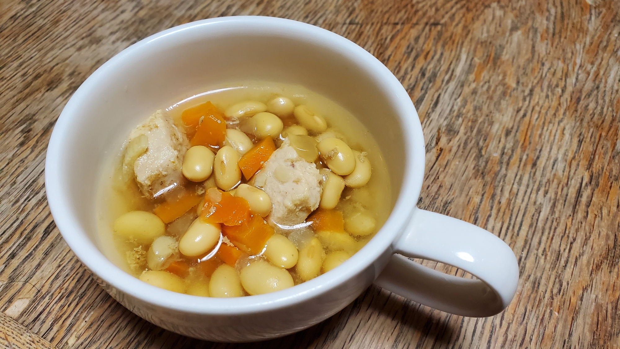 電気圧力鍋で手間無しカレースープ