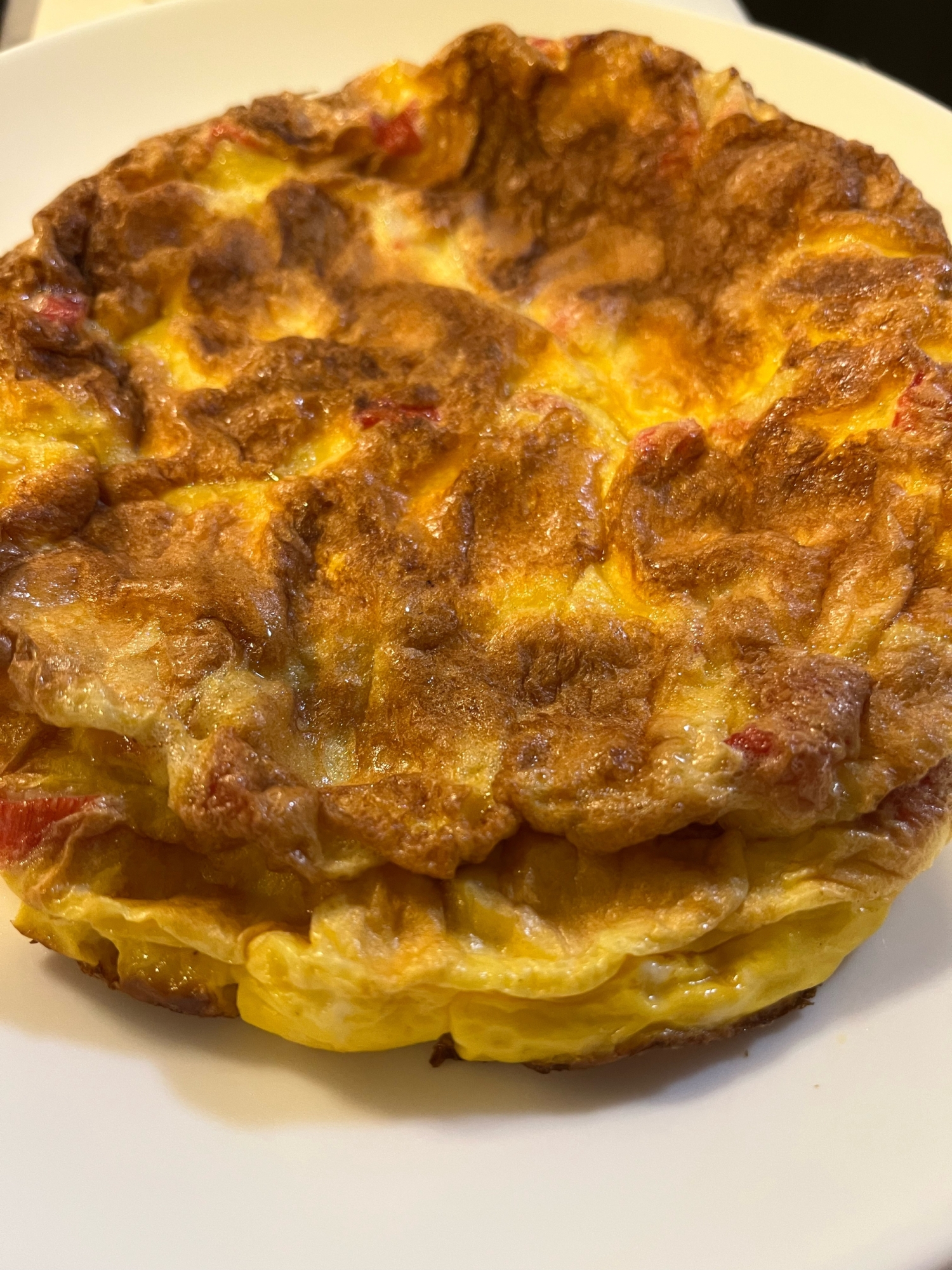 カニカマのふんわりオムレツ