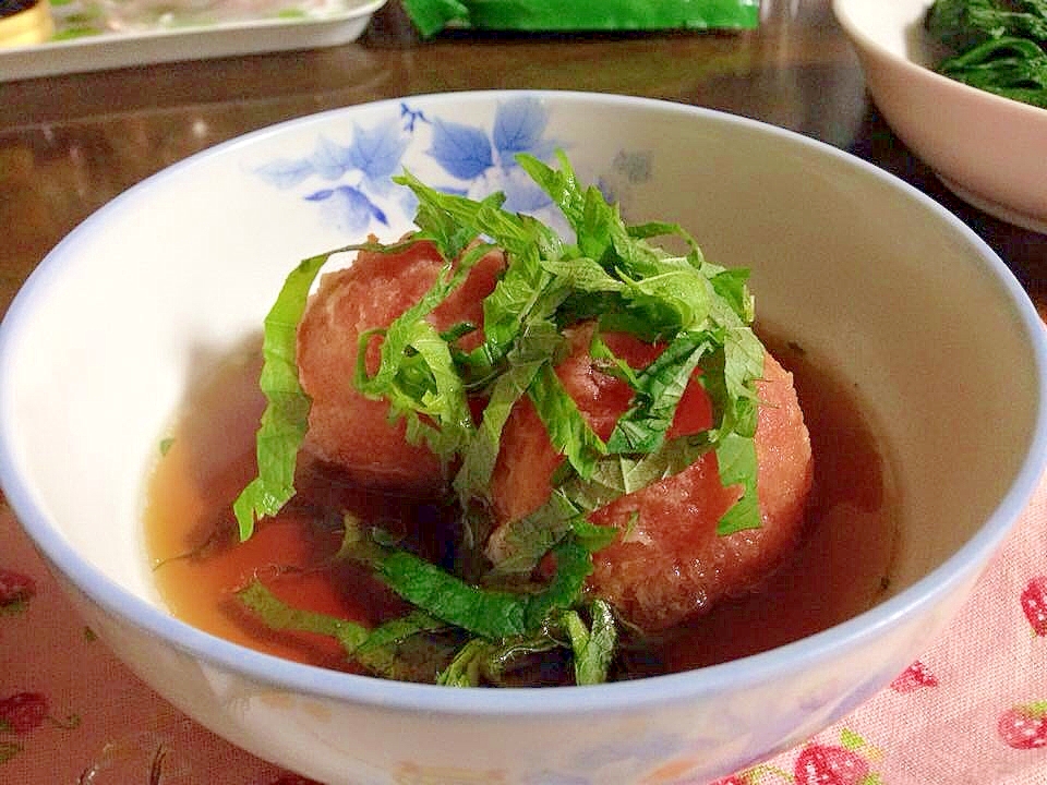 トマトの出汁煮 レシピ 作り方 By 月うさぎ0611 楽天レシピ
